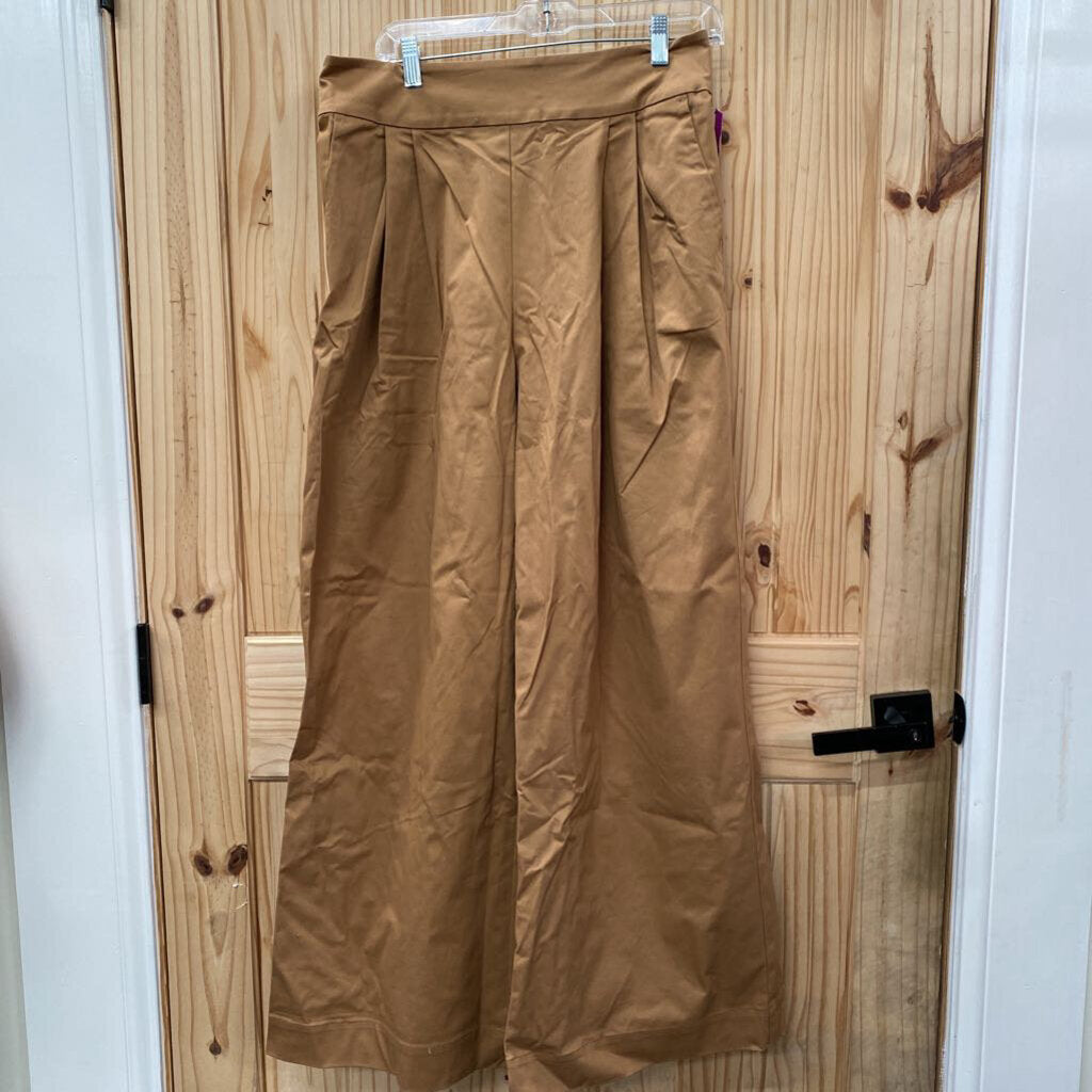 WOMENS KASS STYLZ RUST BROWN PANTS L NWT