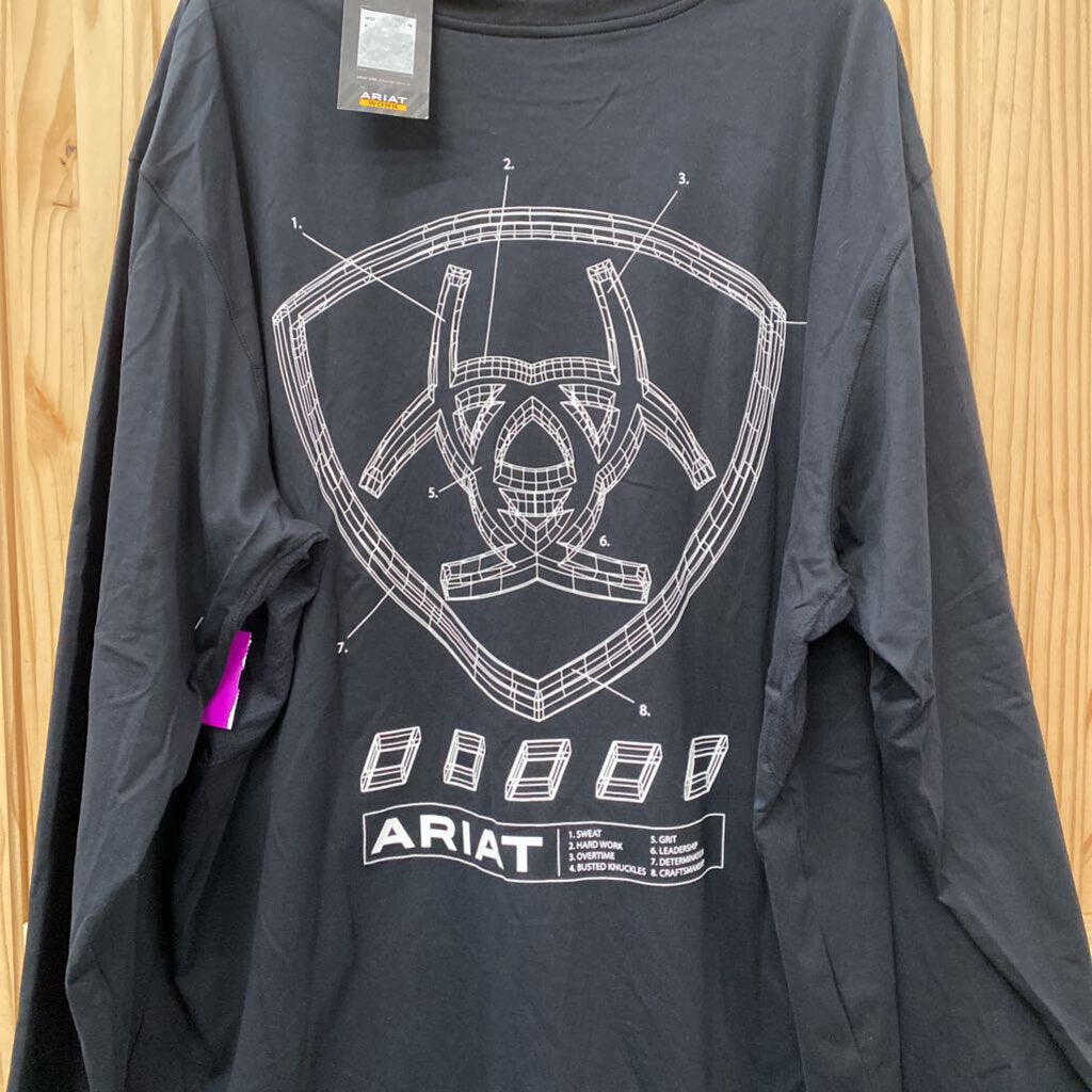 ARIAT MENS SHIRT 3X NEW WITH TAGS