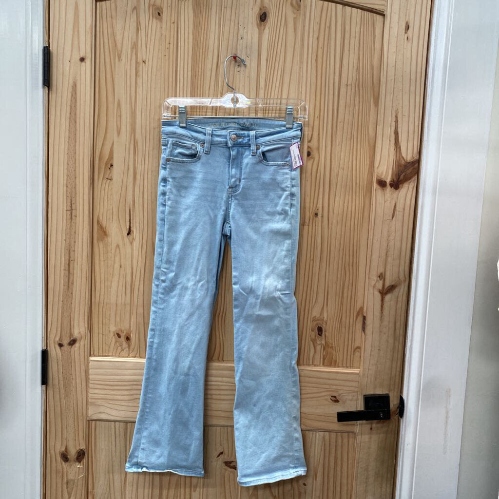 WOMENS AMERICAN EAGLE LT DENIM JEANS 00