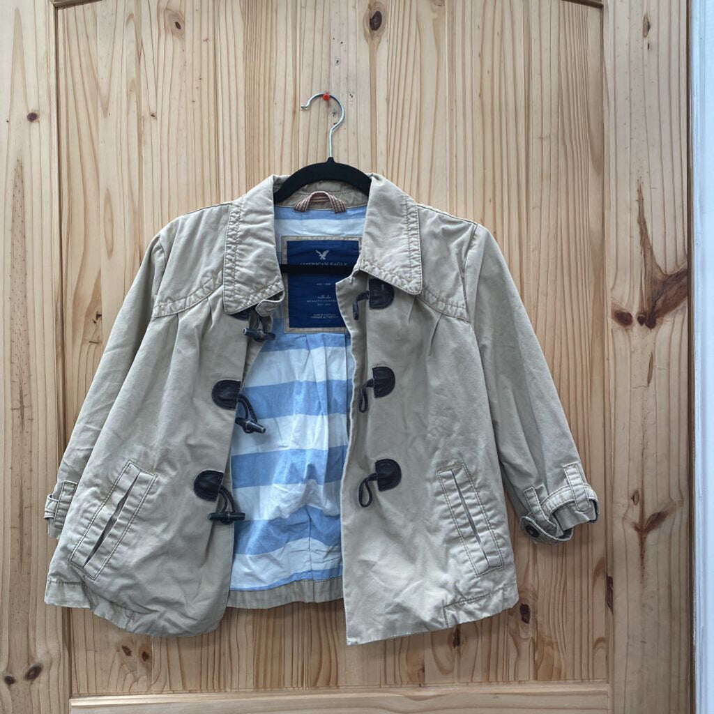 VINTAGE AMERICAN EAGLE TAUPE JACKET M