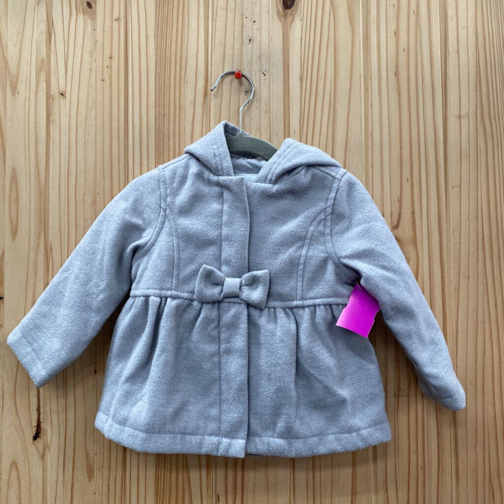 GIRLS OLD NAVY LT BEIGE JACKET 12/18M