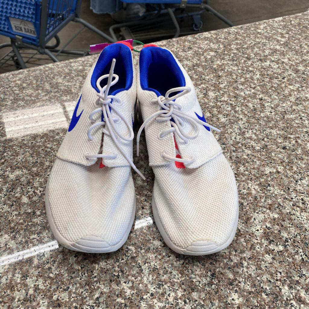 WOMENS NIKE SHOES WHITE/ROYAL BLUE/HOT PINK 8