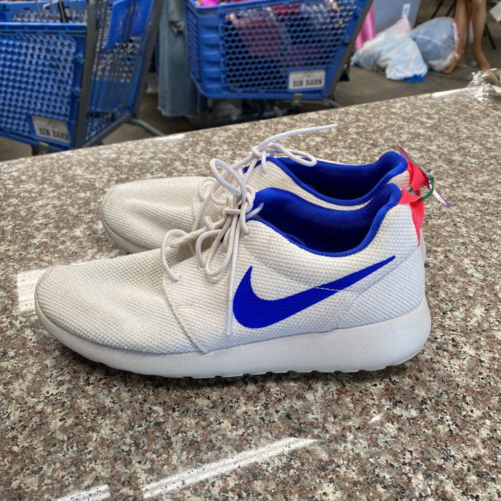 WOMENS NIKE SHOES WHITE/ROYAL BLUE/HOT PINK 8