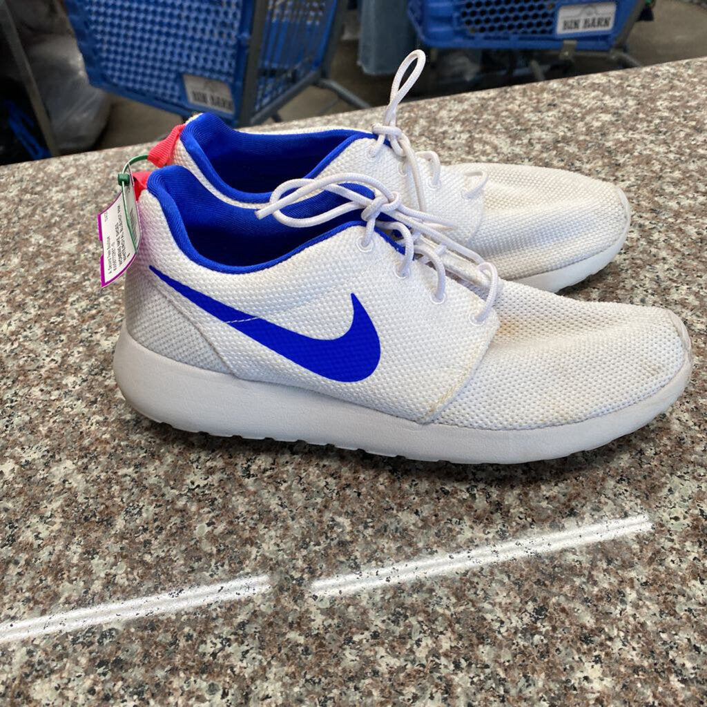 WOMENS NIKE SHOES WHITE/ROYAL BLUE/HOT PINK 8