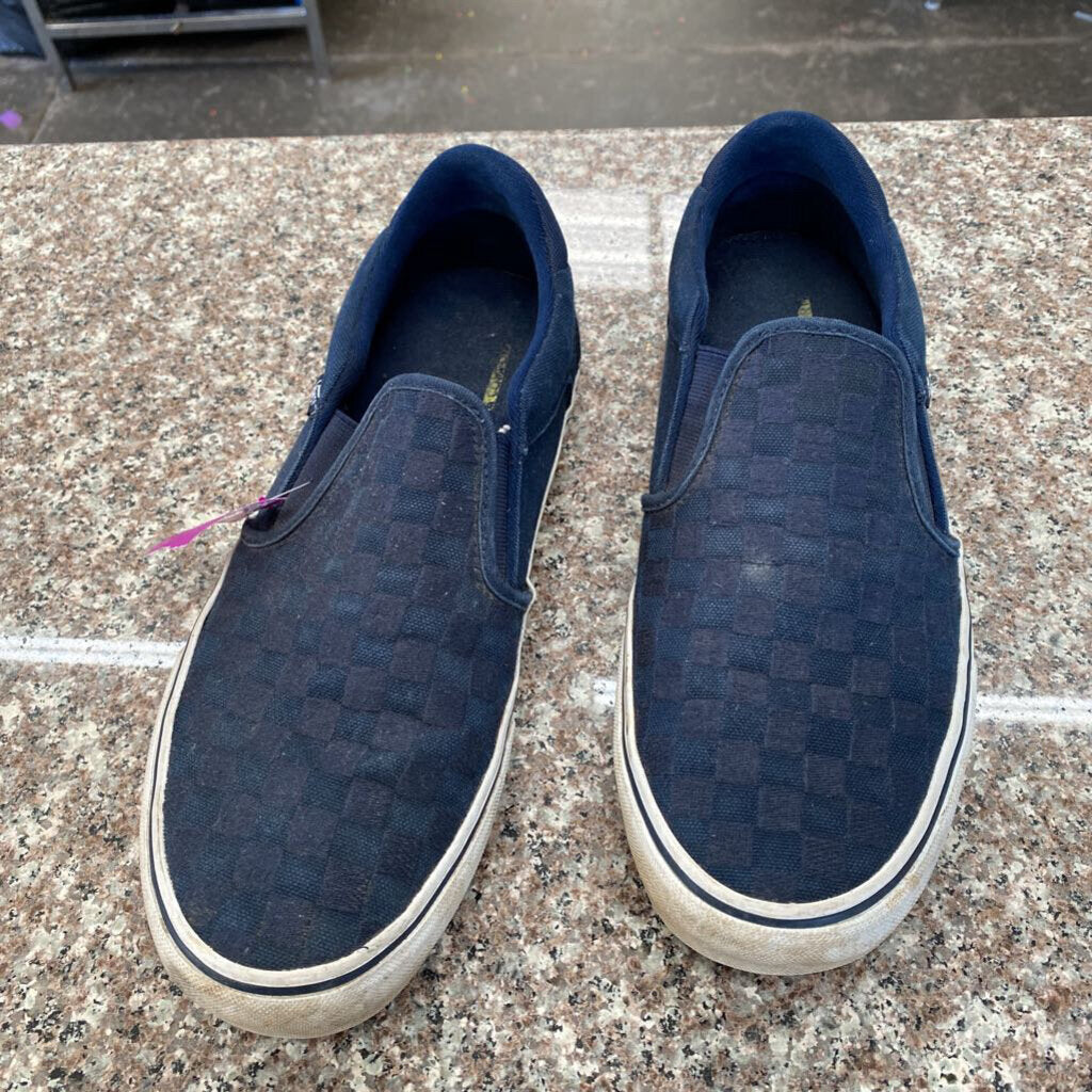 MENS VANS NAVY BLUE SHOES 10.5