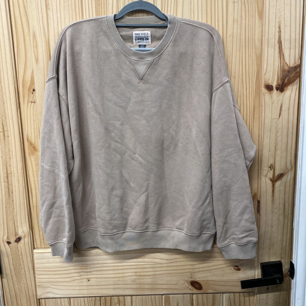 WOMENS AMERICAN EAGLE MAUVE SWEATSHIRT L NWT