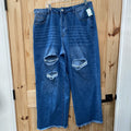 WOMENS SHEIN DENIM DIST. JEANS 1XL