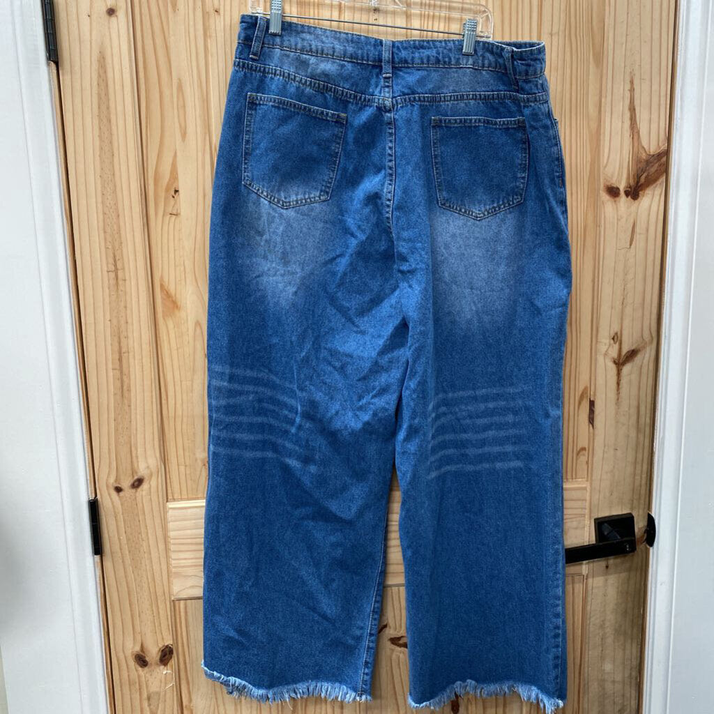 WOMENS SHEIN DENIM DIST. JEANS 1XL