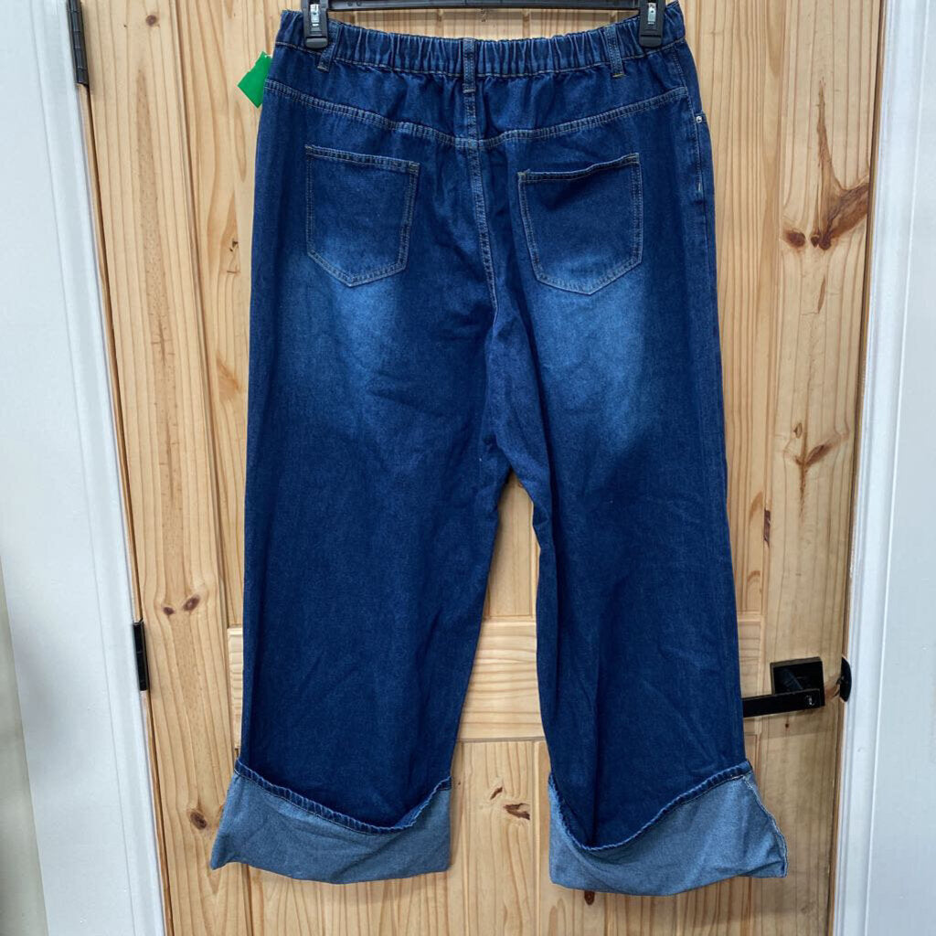 WOMENS SHEIN DK DENIM JEANS 2X