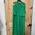 WOMENS SHEIN 2PC SET GREEN 1XL