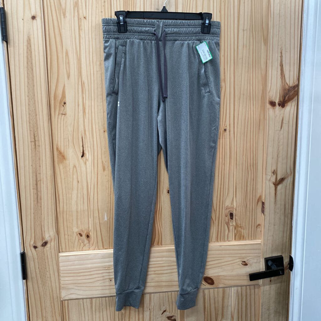 MENS UNDER ARMOUR PANTS GREY/WHTE S
