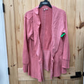 WOMENS CATO MAUVE CASUAL CARDIGAN XL