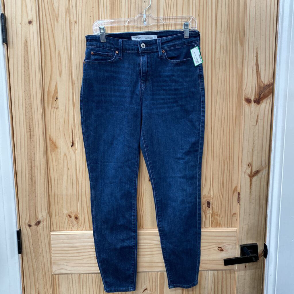 WOMENS LEVIS DK DENIM JEANS 6M
