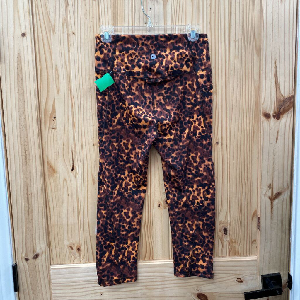 WOMENS GOTTEX LEOPARD LEGGINGS M