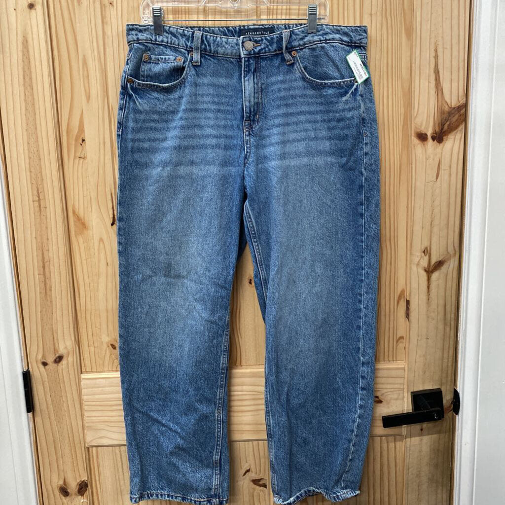 WOMENS AEROPOSTALE DENIM JEANS 12 SHORT