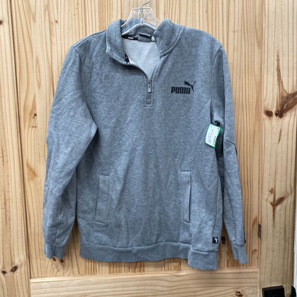 WOMENS PUMA PULLOVER GREY S