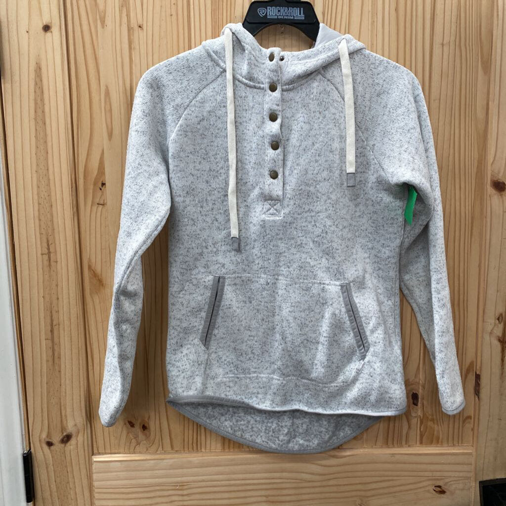WOMENS THREAD + SUPPLY LT GREY PULLOVER S