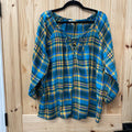 WOMRNS THE PIONEER WOMAN PLAID SHIRT XL