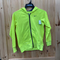 BOYS NIKE JACKET NEON YELOW/BLK L 12