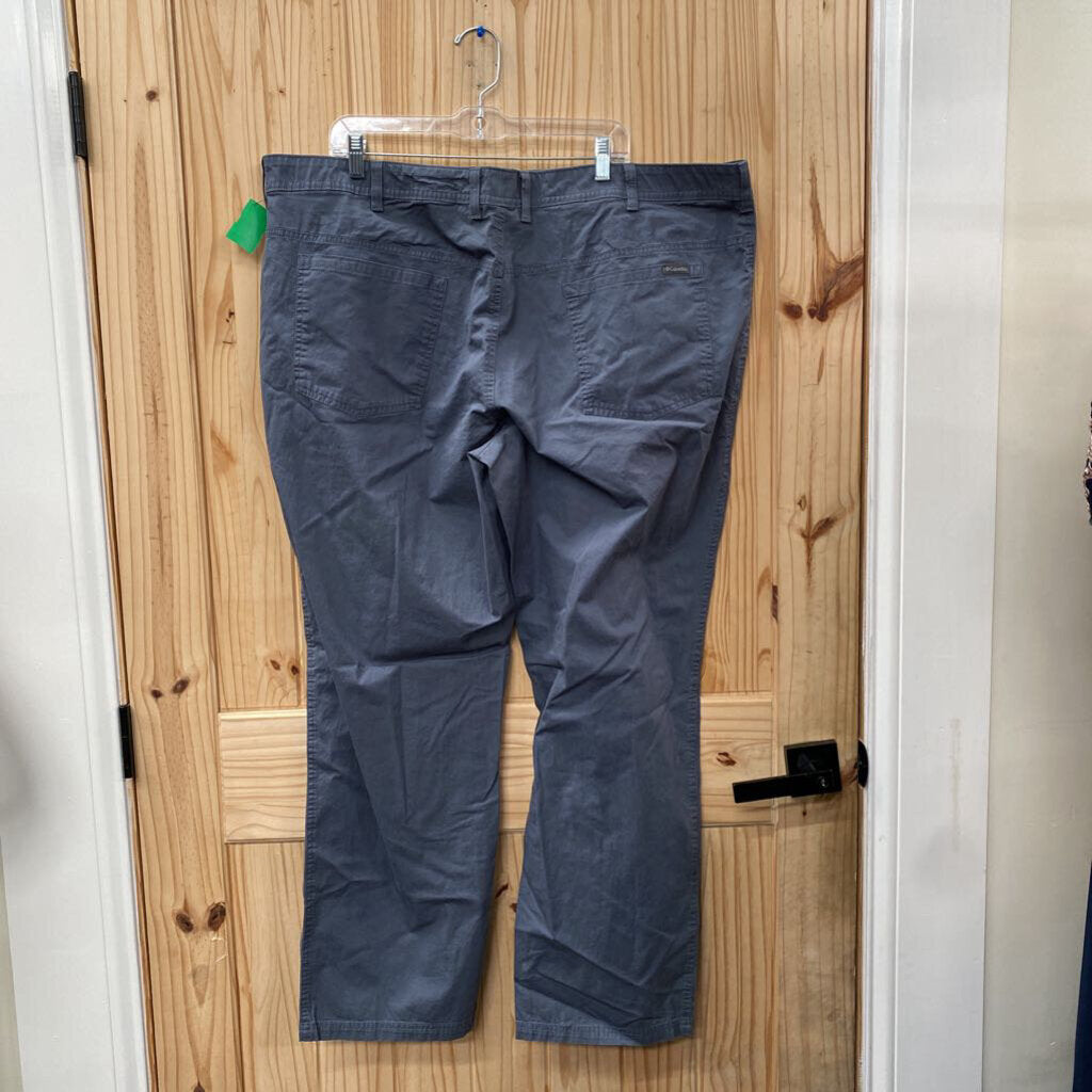 MENS COLUMBIA GREY PANTS 44X32