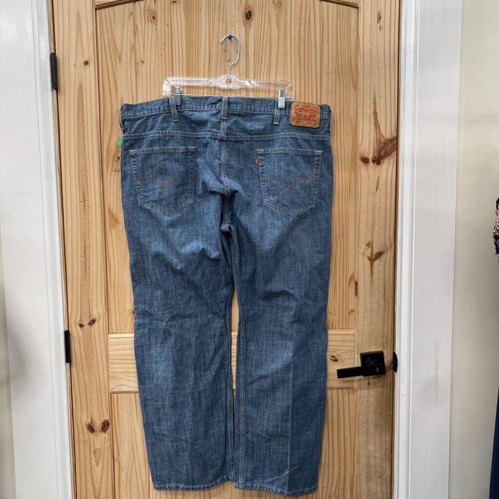 MENS LEVI DENIM JEANS 44X32