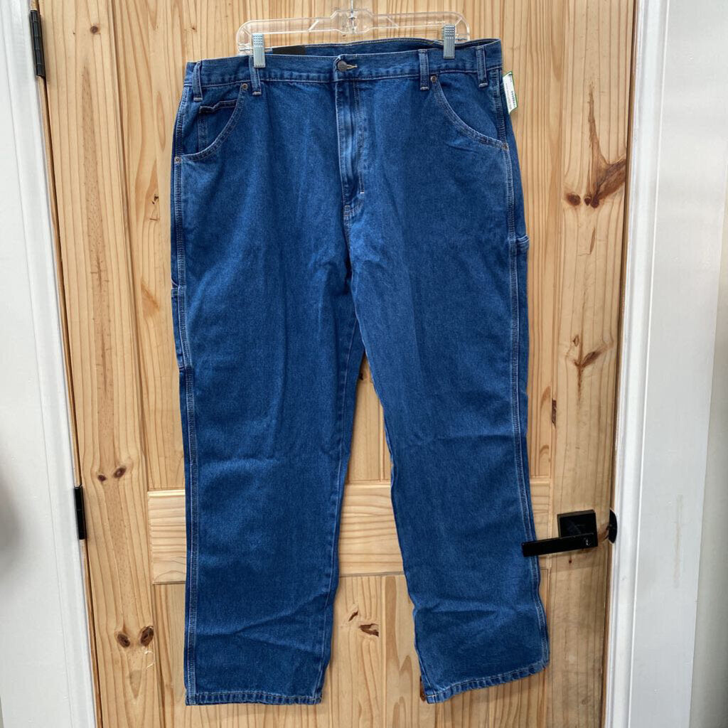 MENS DICKIES DENIM JEANS 40X34 NWT