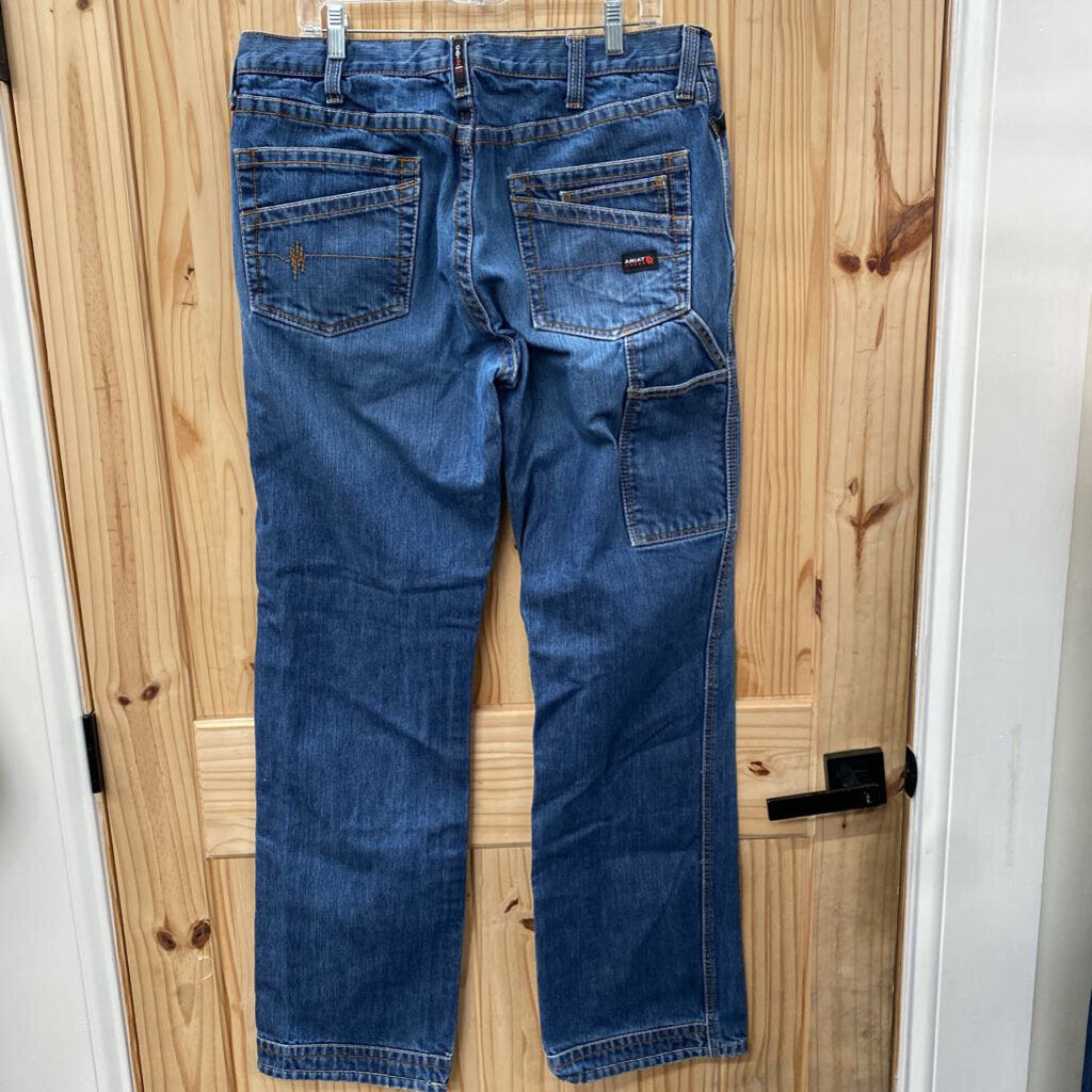 MENS ARIAT FR DENIM JEANS 35X36