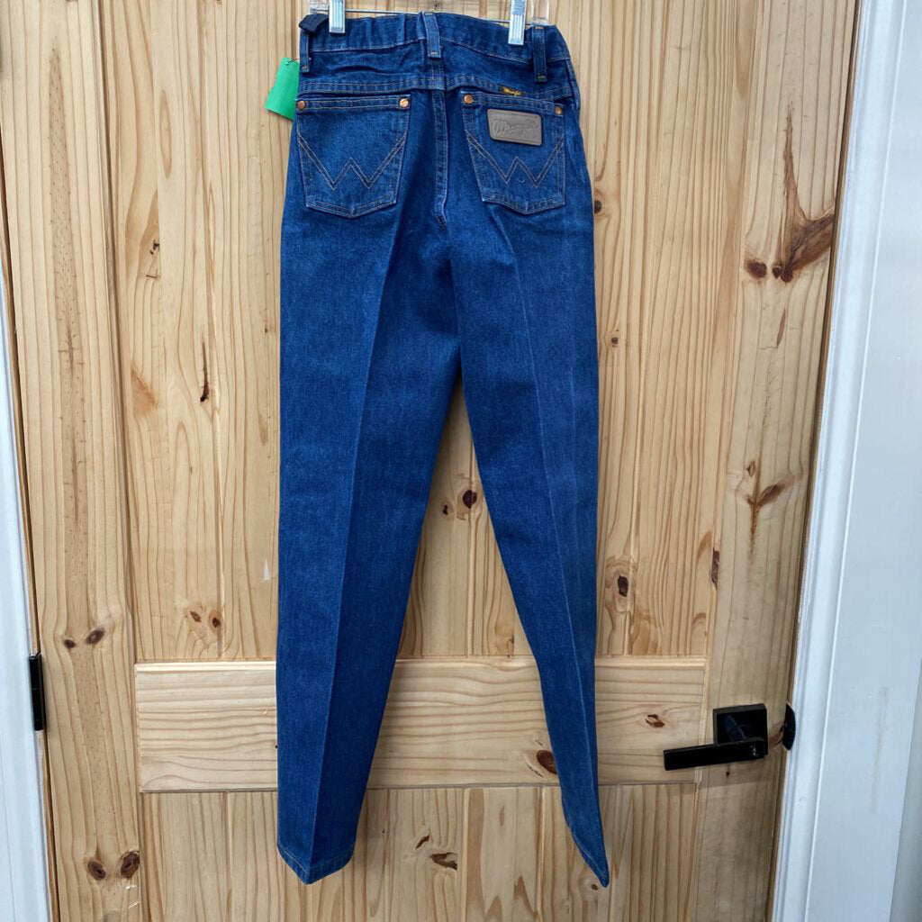 BOYS WRANGLER DK DENIM JEANS 12 SLIM