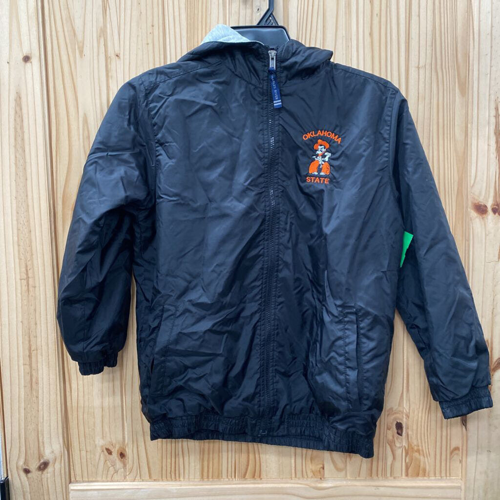 BOYS OKLAHOMA STATE ORANGE/BLK JACKET L 14/16
