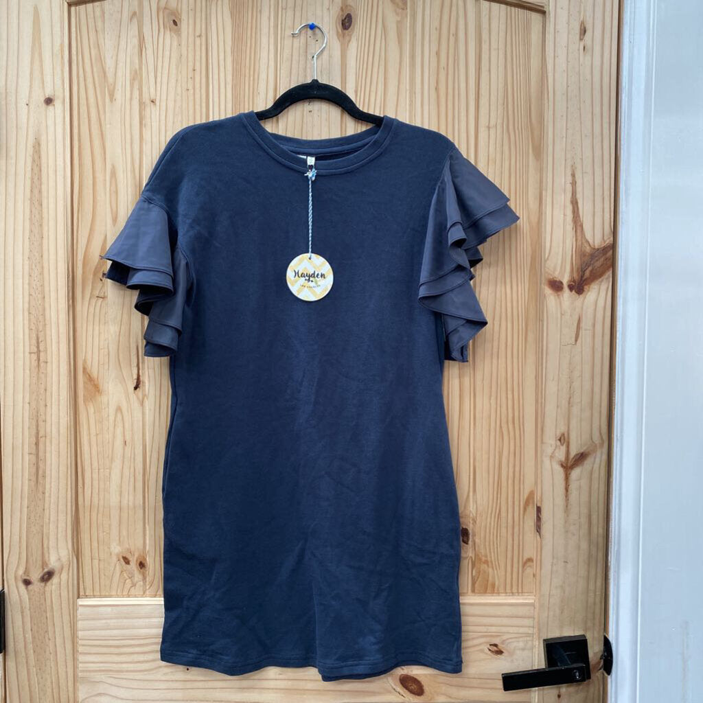 WOMENS HAYDEN NAVY BLUE DRESS S NWT