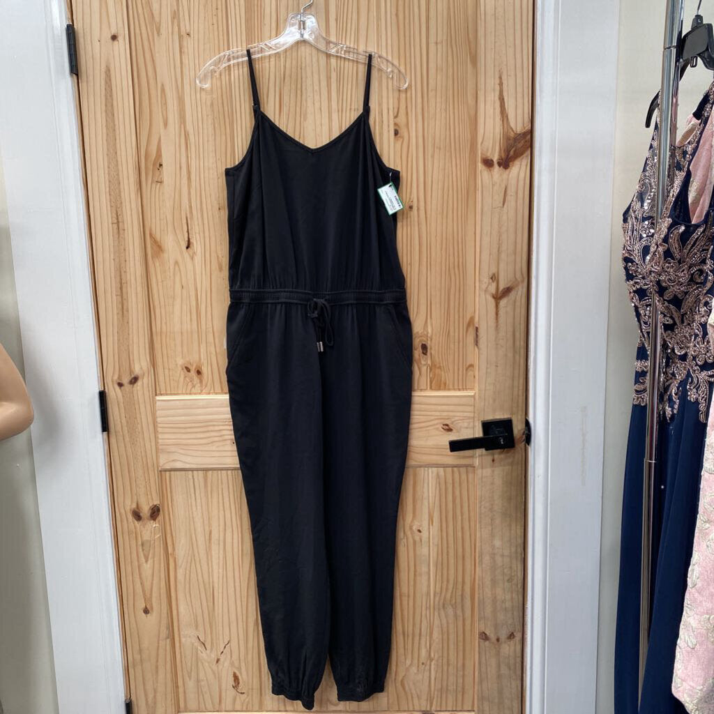 WOMENS BANANA REPUBLIC SL BLK ROMPER 2