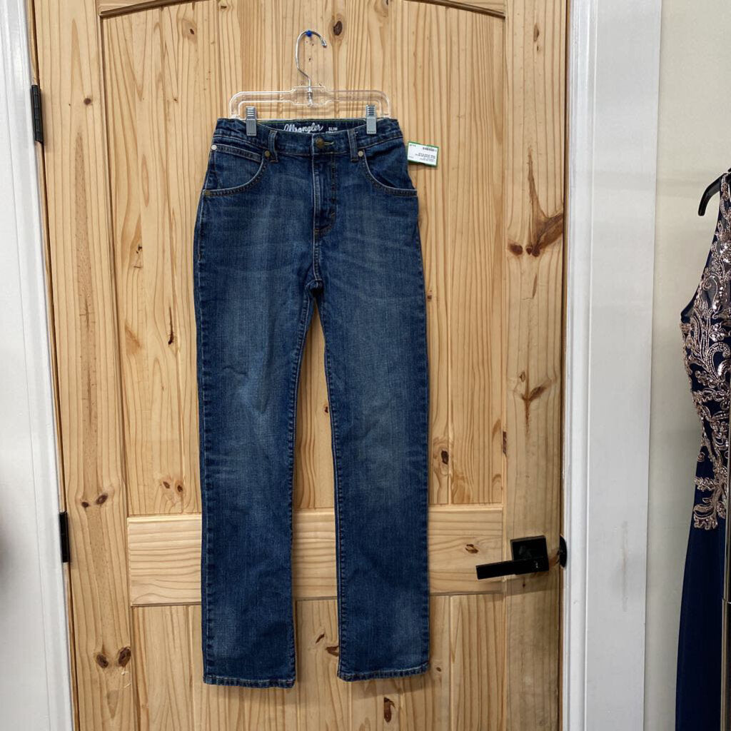 BOYS WRANGLER RETRO DENIM JEANS 16 SLIM