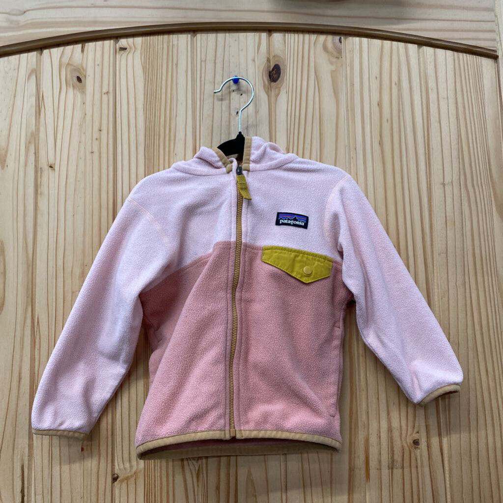 GIRLS PATAGONIA MAUVE OMBRE JACKET 12/18M