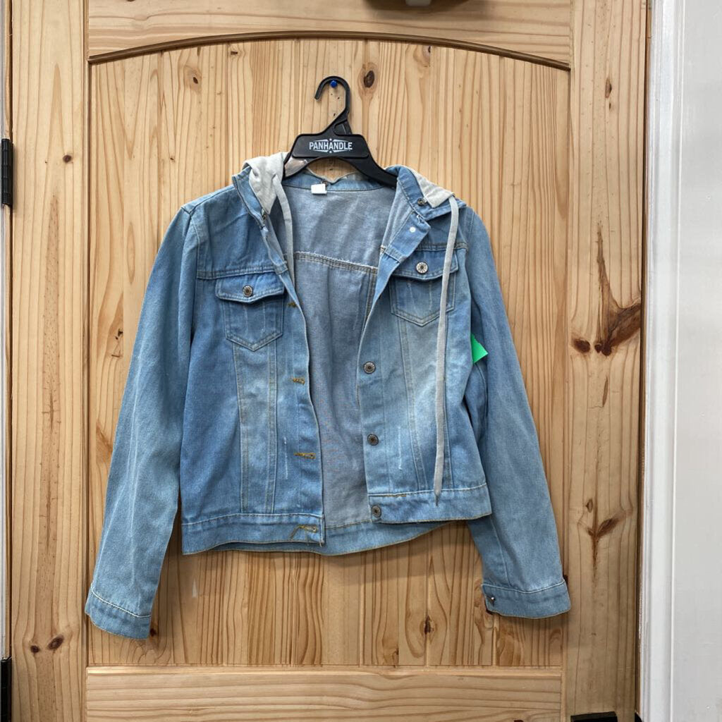 WOMENS LT DENIM JEAN JACKET S