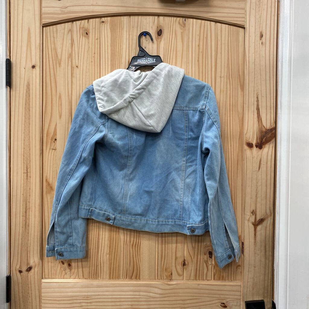 WOMENS LT DENIM JEAN JACKET S