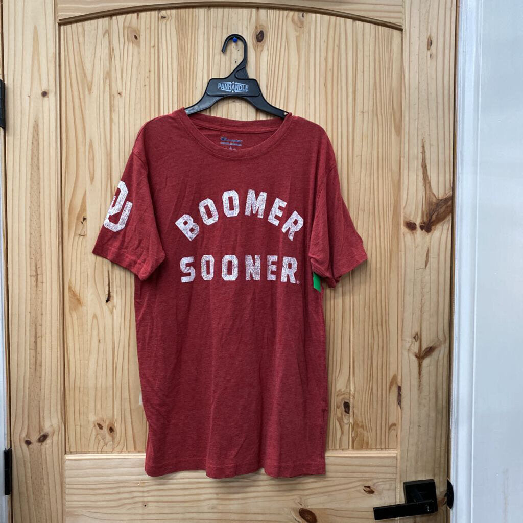 BOOMER SOONER RED T-SHIRT L