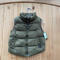 BOYS LB OLIVE GREEN SL VEST 18/24M