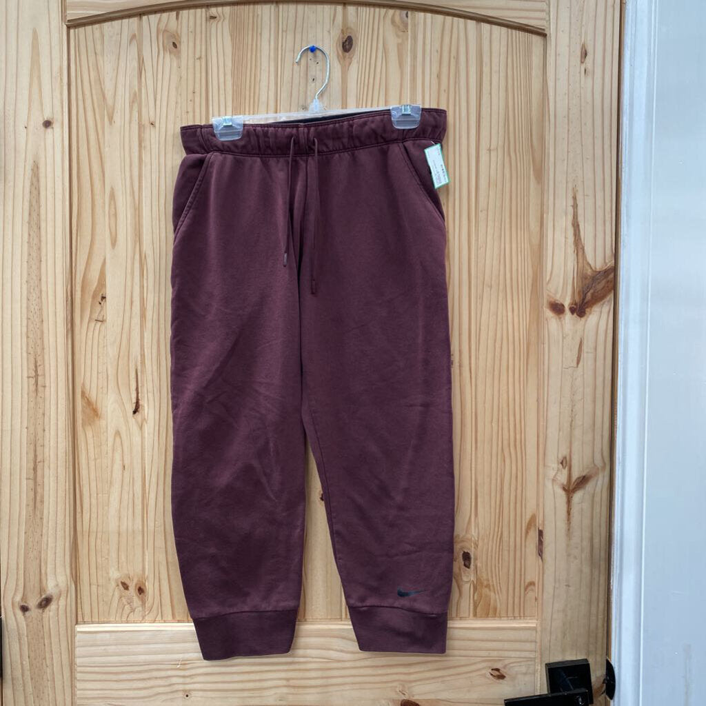 WOMENS NIKE MAROON JOGGERS M