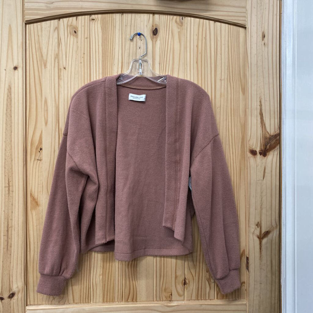 WOMENS ABERCROMBIE & FITCH MAUVE SWEATER S