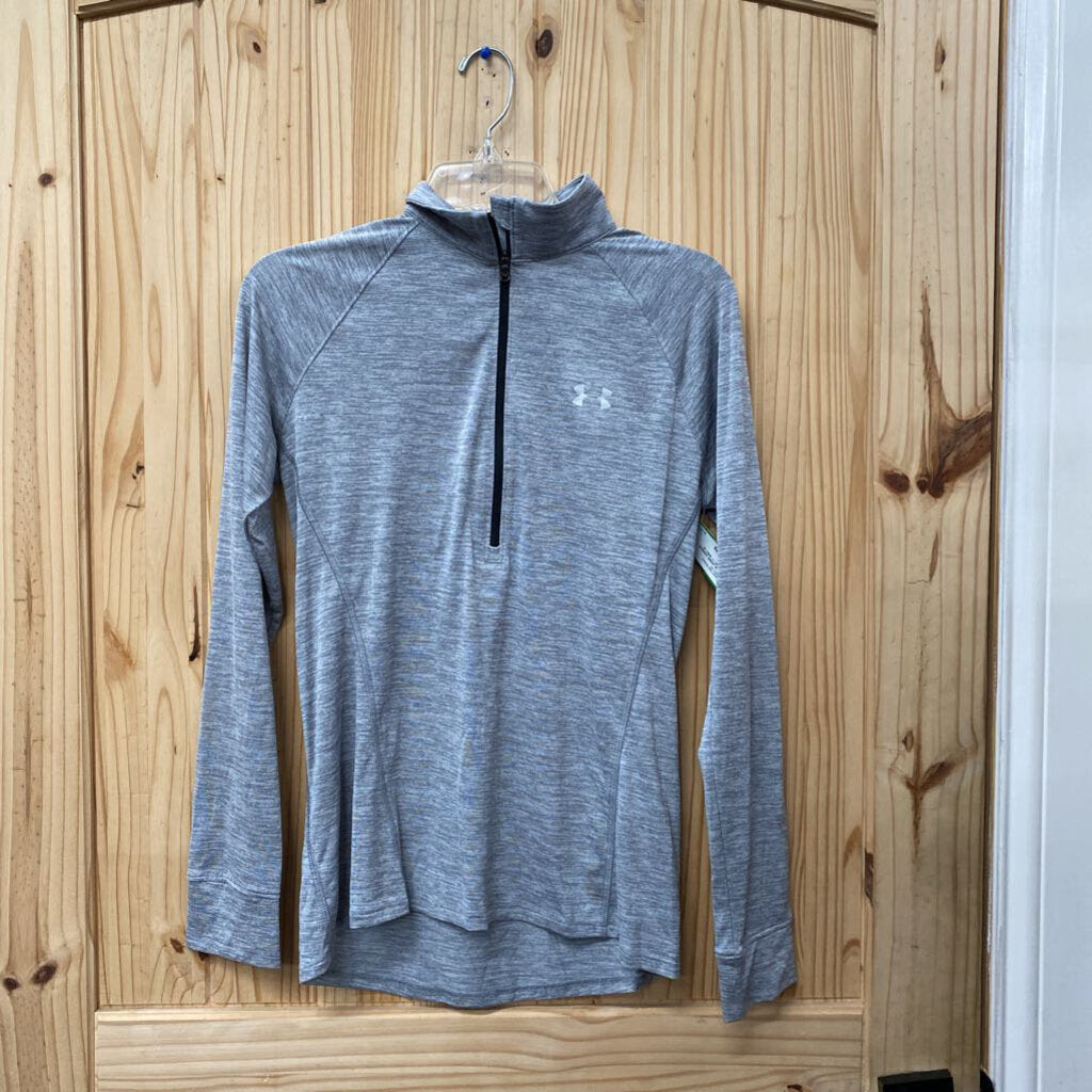 WOMENS UNDER ARMOUR PULLOVER LT GREY M