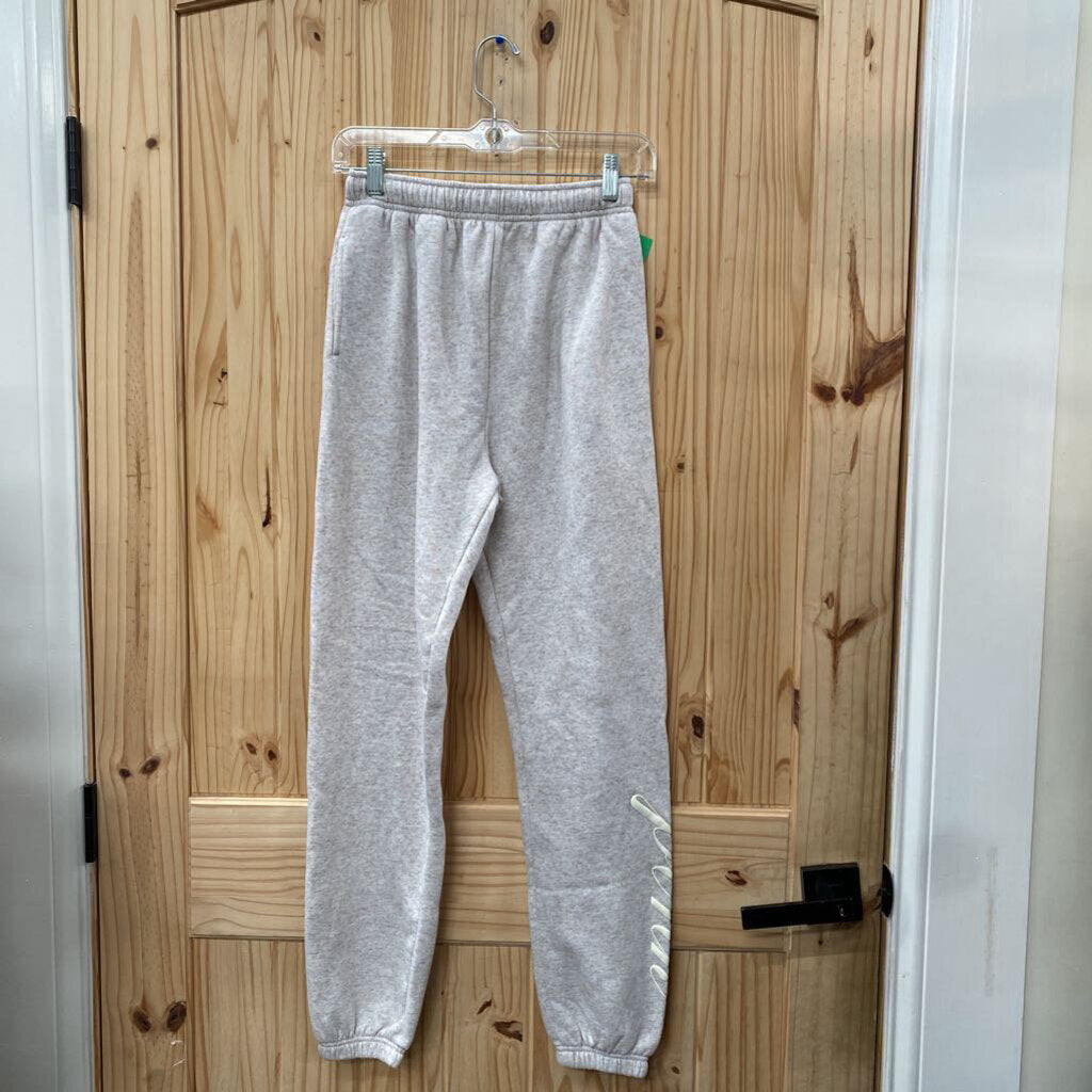 WOMENS PINK LT TAN SWEATPANTS S