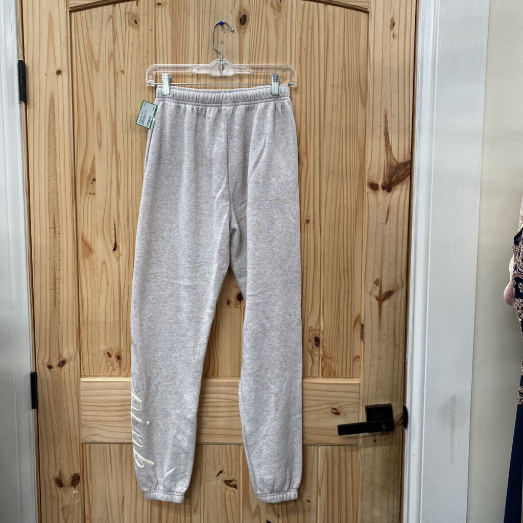 WOMENS PINK LT TAN SWEATPANTS S