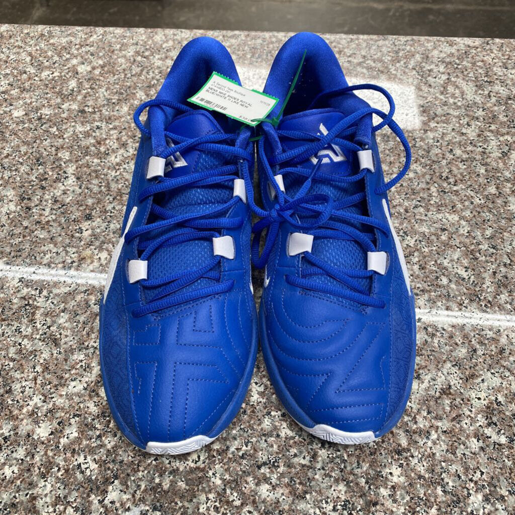 MENS NIKE SHOES ROYAL BLUE/WHITE 11 LIKE NEW