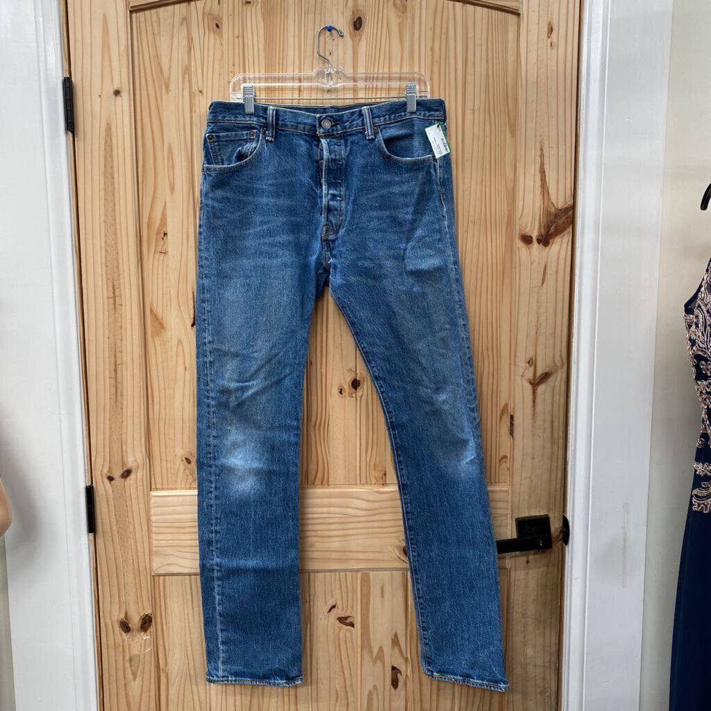 MENS LEVIS LT DENIM JEANS 34X34