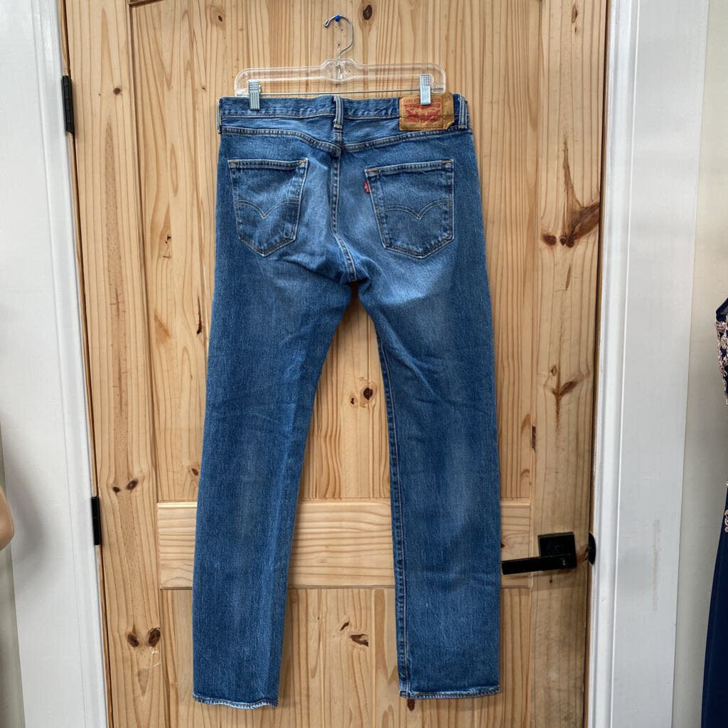 MENS LEVIS LT DENIM JEANS 34X34