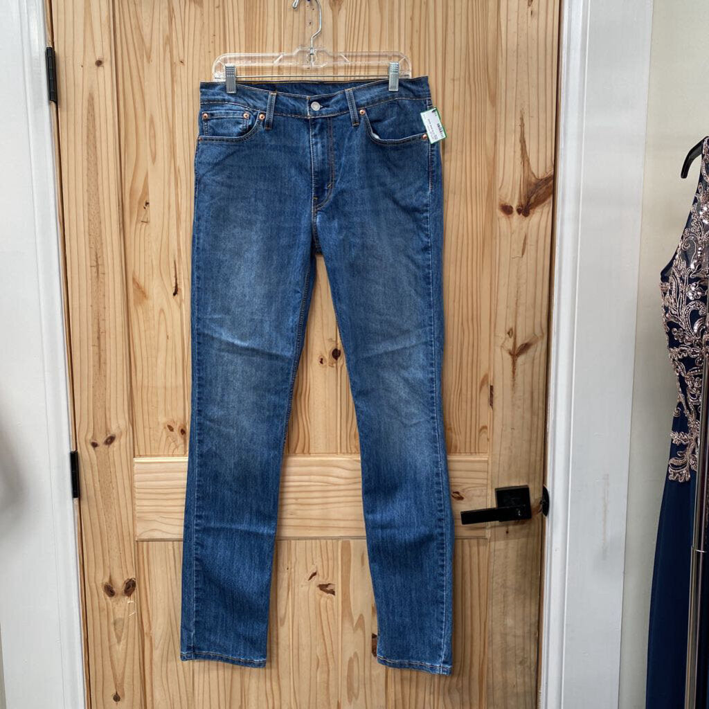 MENS LEVIS DENIM JEANS 33X34