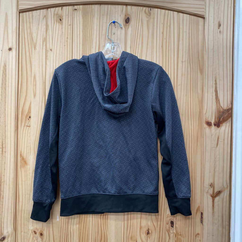 BOYS JORDAN JACKET CHARCOAL/BLK M 10/12