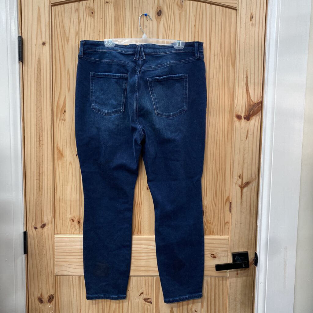 WOMENS LAUREN CONRAD DK DENIM JEANS 18 NWT