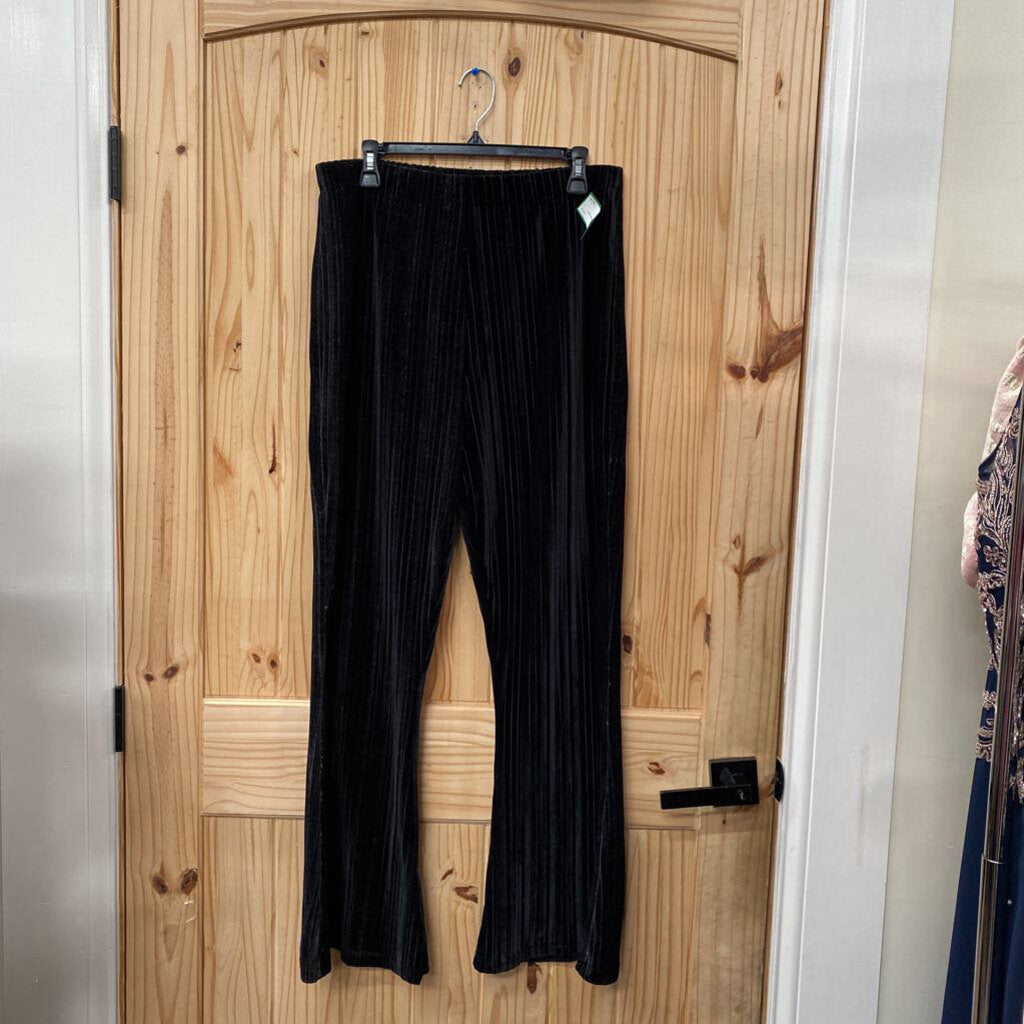 WOMENS WILD FABLE BLK VELOUR PANTS XL