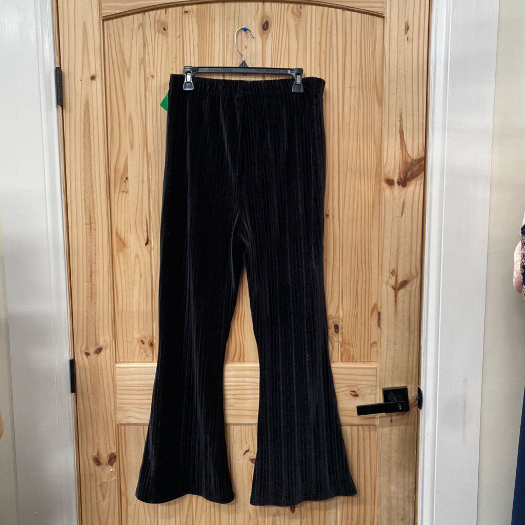 WOMENS WILD FABLE BLK VELOUR PANTS XL
